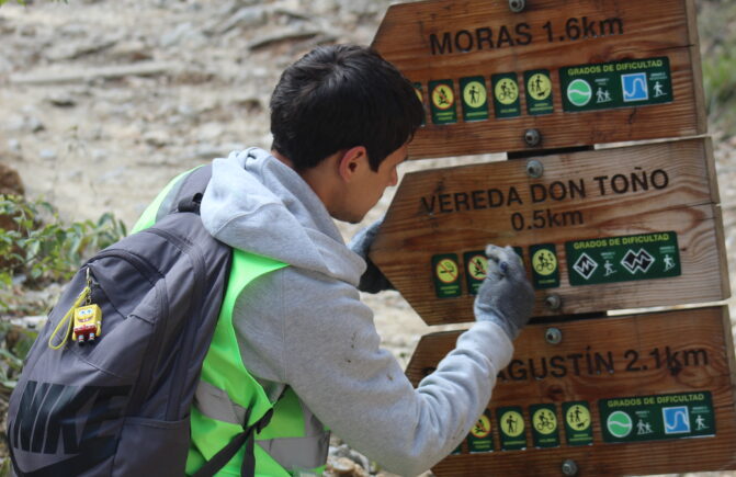 Mantenimiento de áreas verdes Parque Ecológico Chipinque