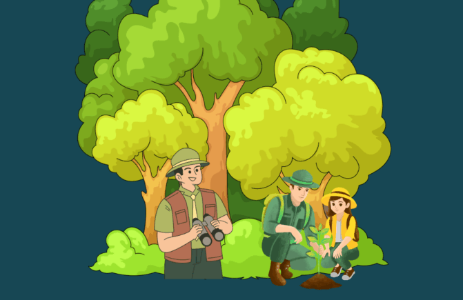 Guardabosques en Chipinque