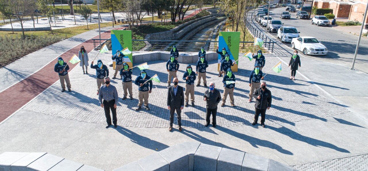 Presenta San Pedro equipo especial de mantenimiento de parques