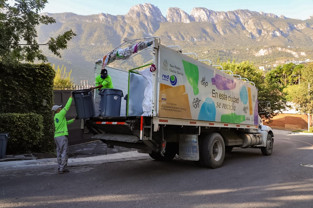 Recicla San Pedro más de 9 toneladas en ruta piloto