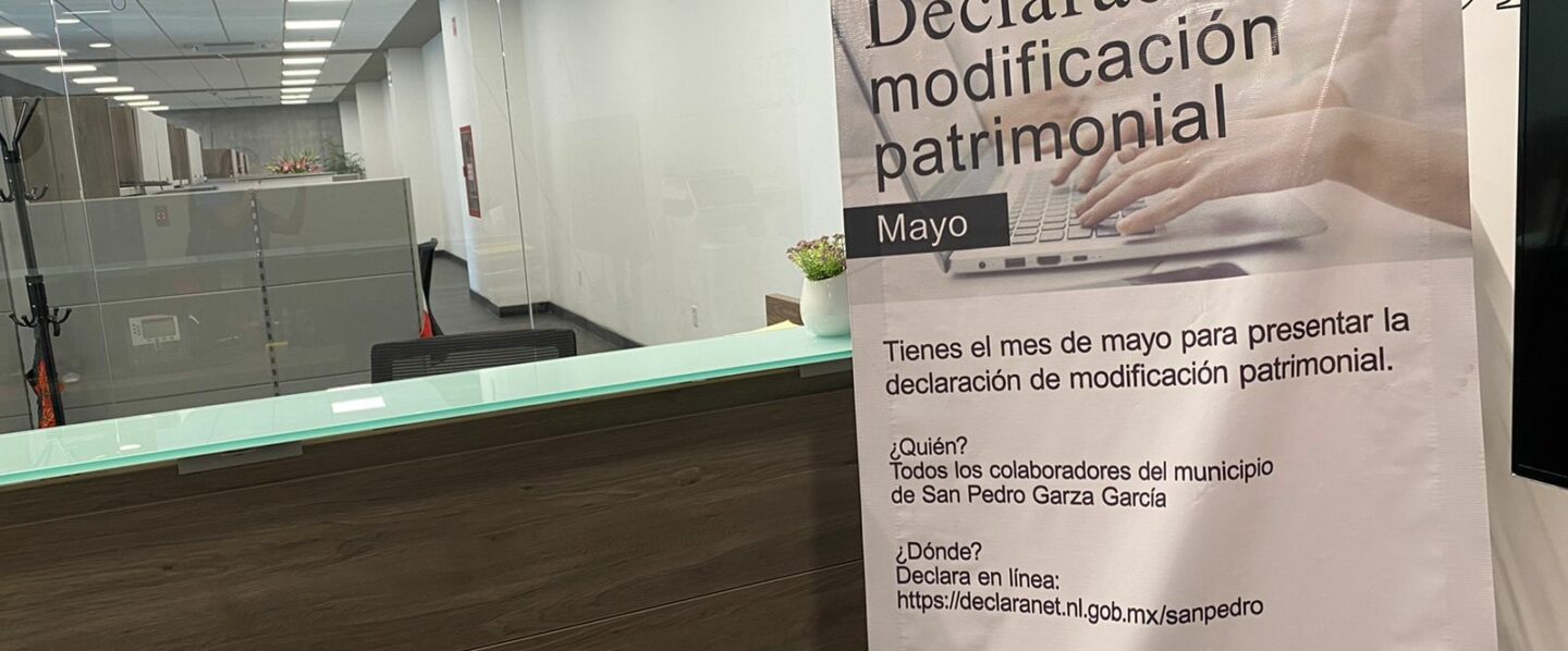 Cumple San Pedro con 100% de declaraciones patrimoniales