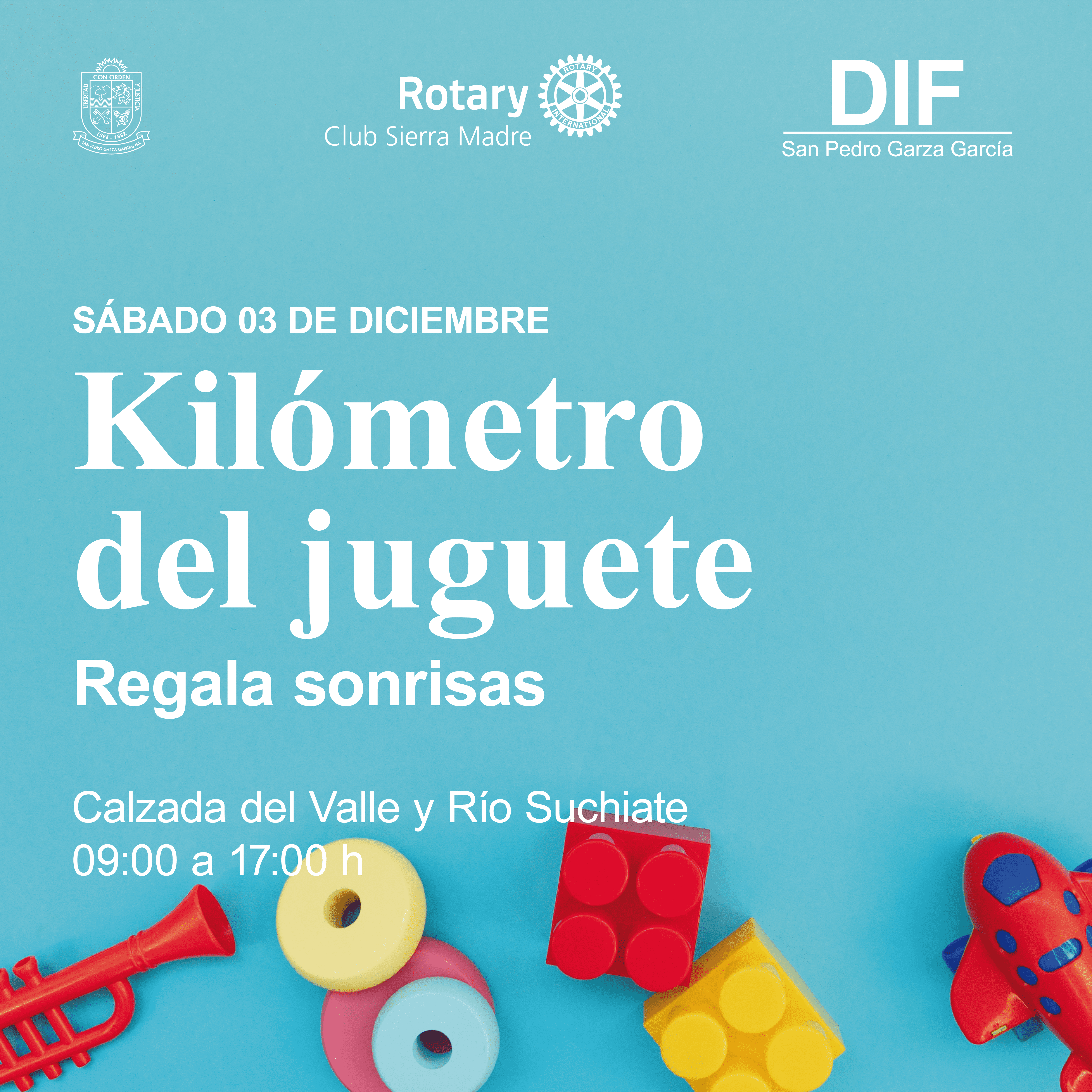 Invitan a participar en en el Kilómetro del Juguete