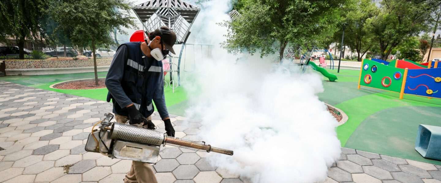 Arranca San Pedro brigada preventiva de fumigación contra el dengue