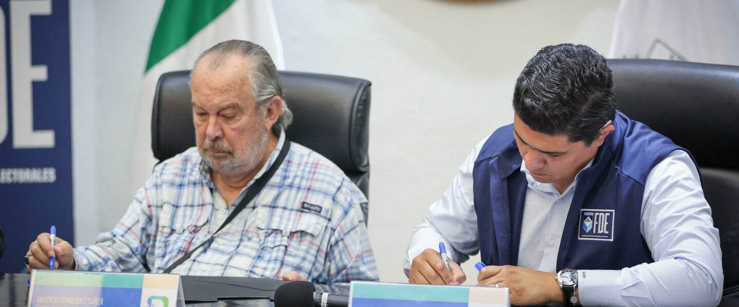 Firma San Pedro alianza estratégica contra los delitos electorales