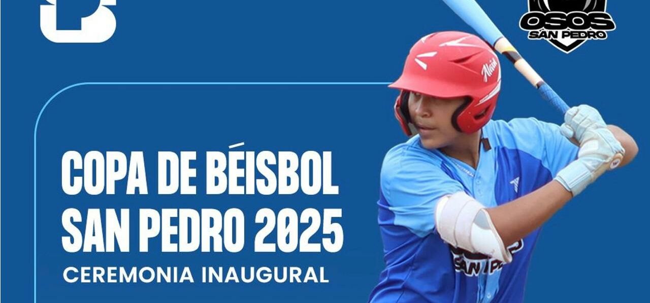 Invitan al arranque de la Copa de Beisbol Infantil San Pedro 2025