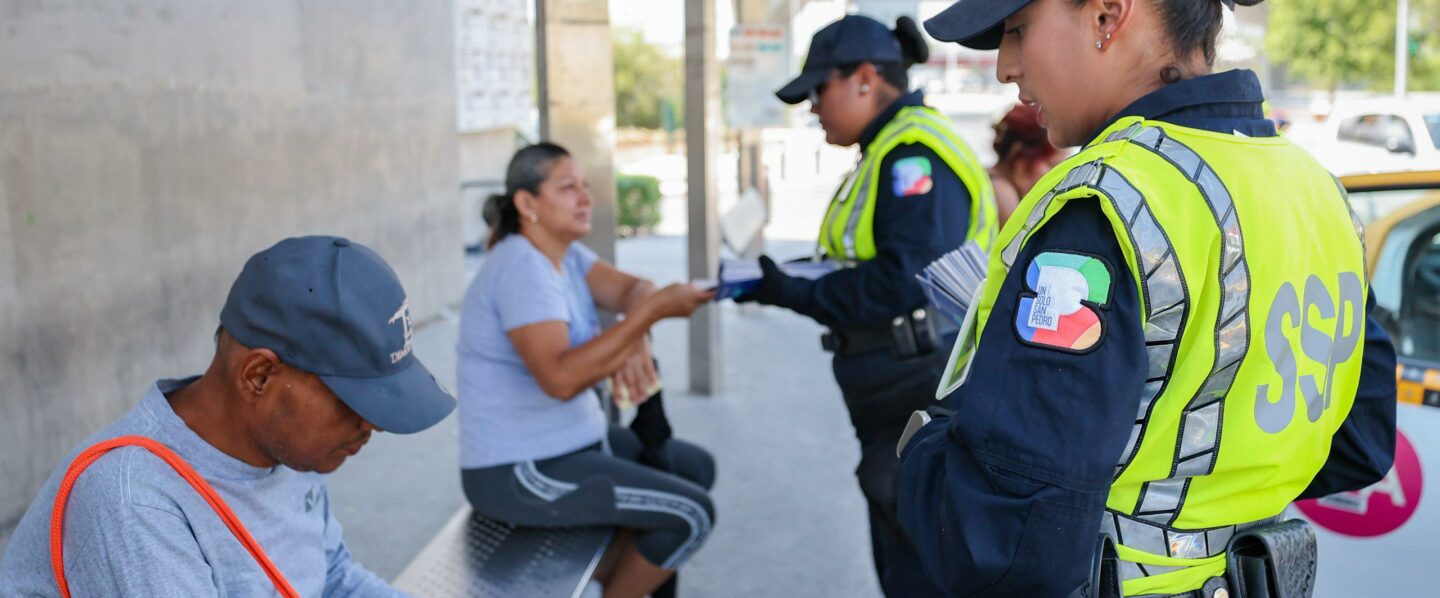 Promueve San Pedro cultura vial por el Día Mundial del Peatón 