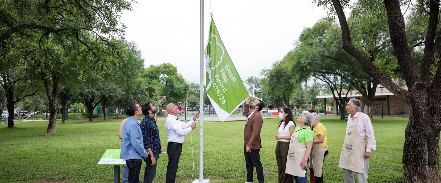Celebra San Pedro + Parques 10 certificaciones Green Flag Award
