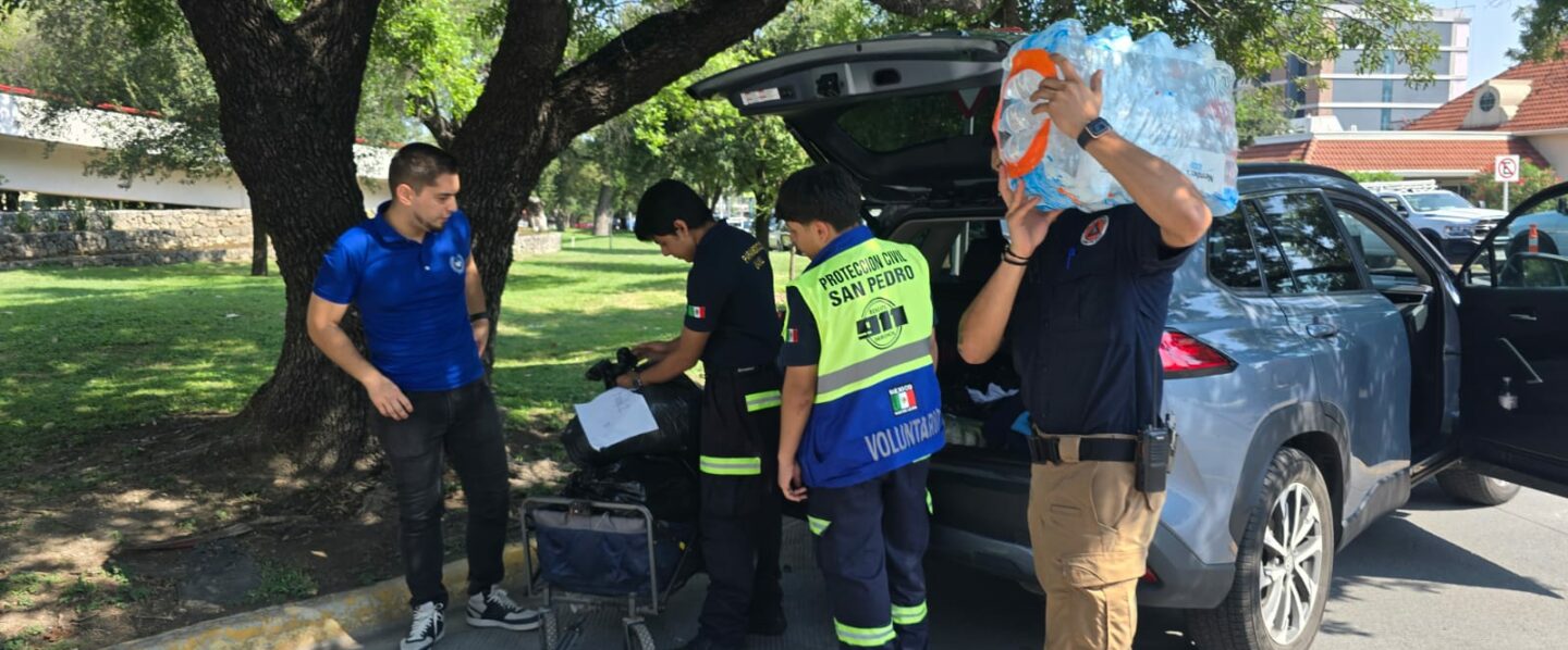 Refuerza San Pedro apoyo a damnificados por inundaciones en Veracruz