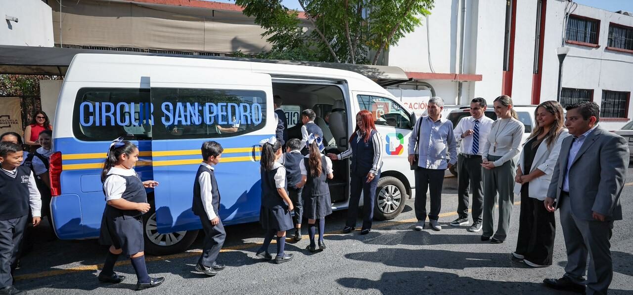 Suma San Pedro a dos escuelas públicas al programa de transporte escolar gratuito