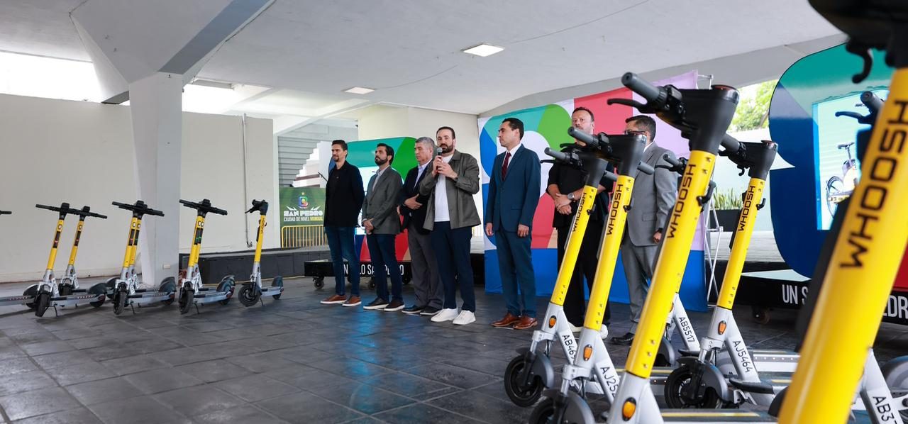 Lanza San Pedro Programa de Micromovilidad para trayectos cortos