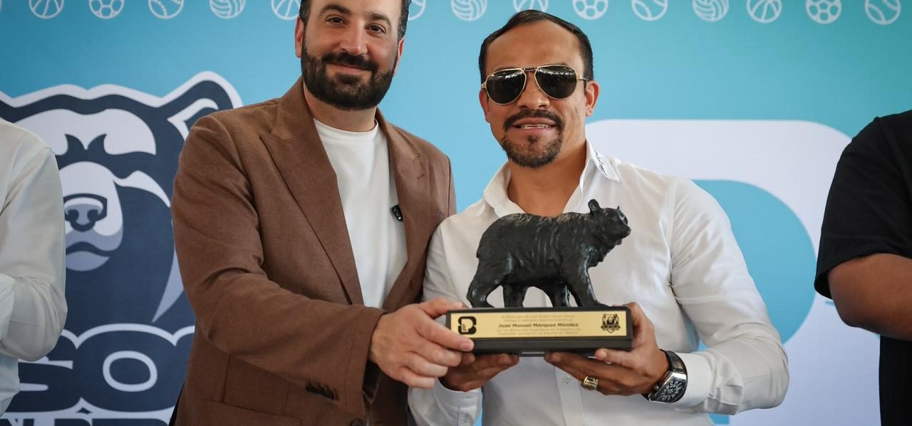 Comparte Juan Manuel “Dinamita” Márquez su experiencia con jóvenes boxeadores de San Pedro