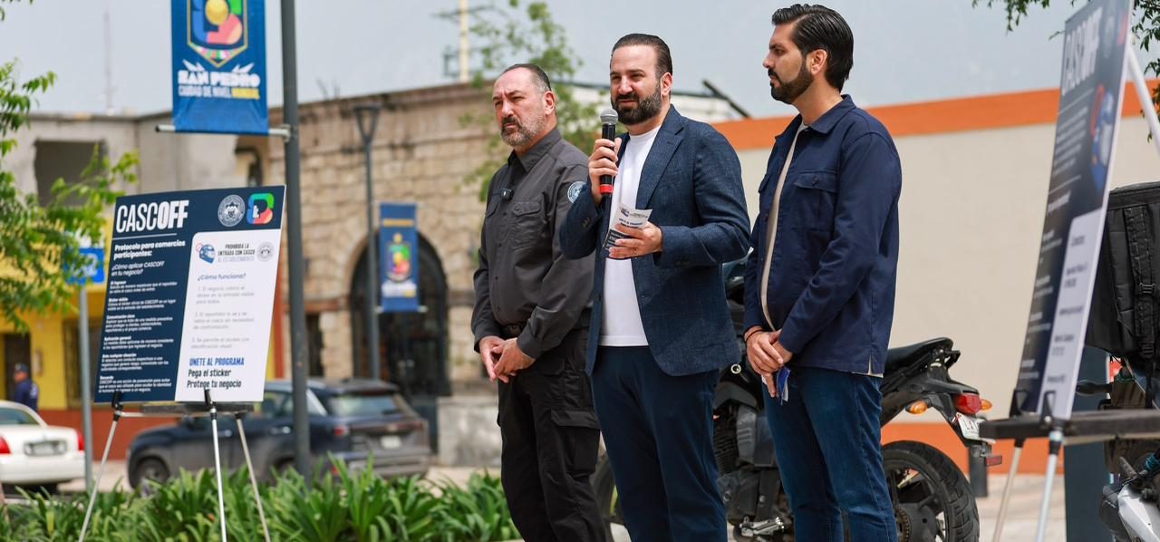 Presenta San Pedro programa Cascoff para prevenir delitos en comercios