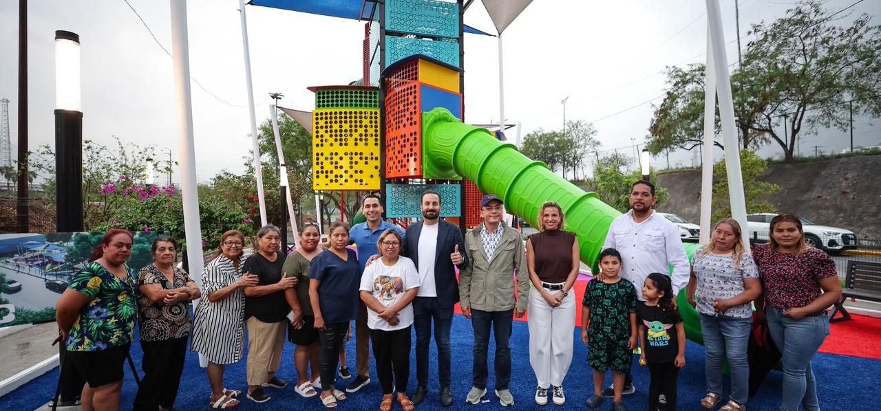 Entrega San Pedro a vecinos nuevo parque en Villitas del Obispo