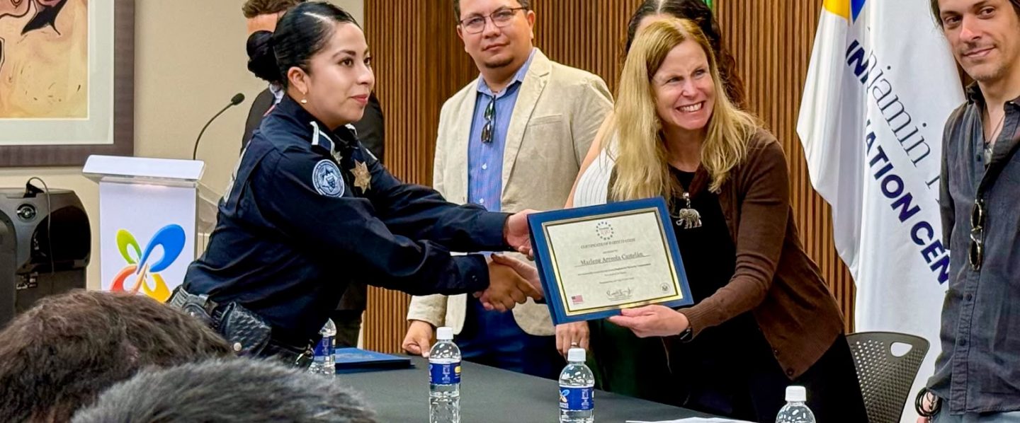 Fortalece San Pedro la profesionalización de su Policía con capacitación internacional